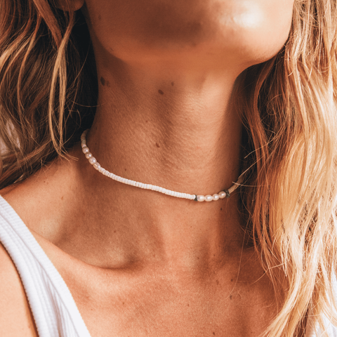 Kai Pearl Choker Necklace